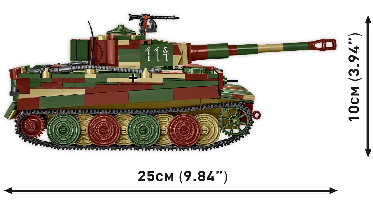 COBI Kocke Pz.Kpfw. VI Tiger Ausf. E 870 kosi 5