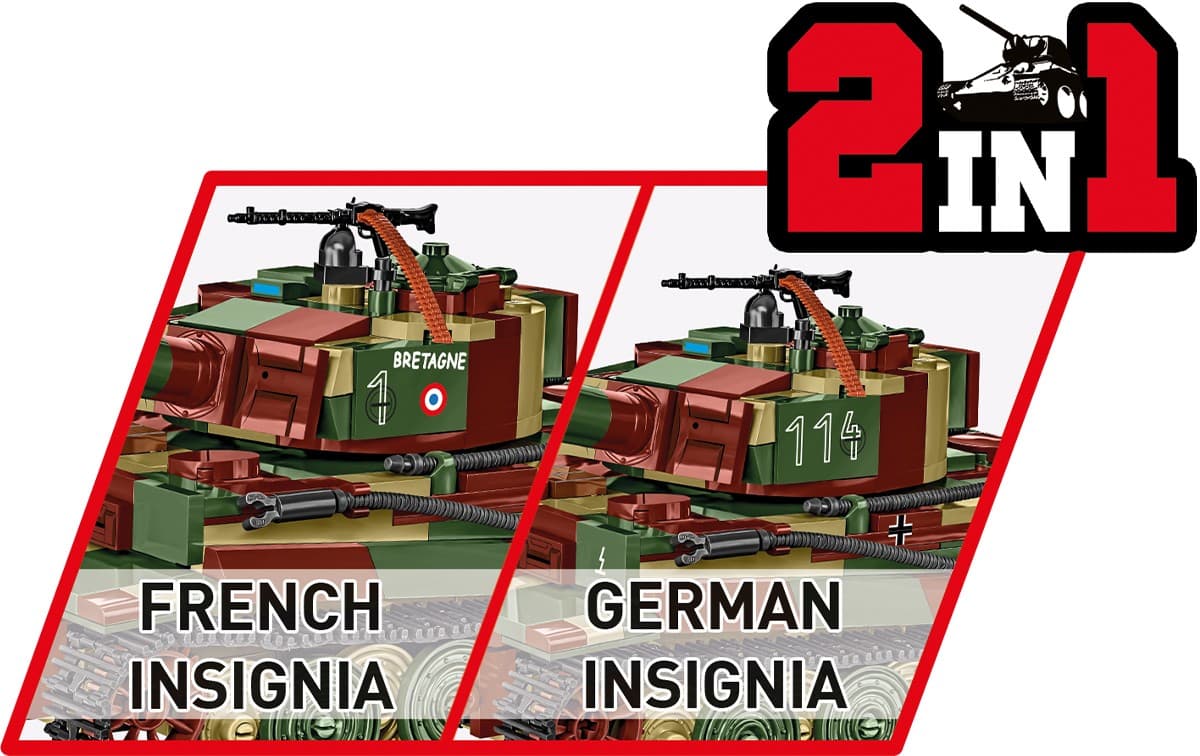 COBI Kocke Pz.Kpfw. VI Tiger Ausf. E 870 kosi 8