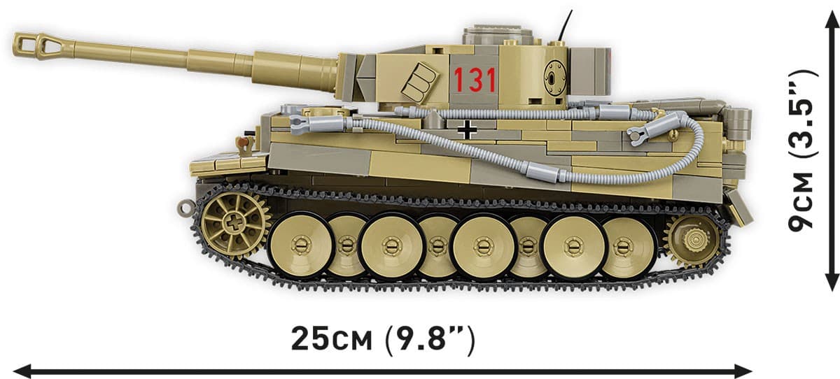 COBI Kocke Panzer VI Tiger I No. 131 898 kosi 4
