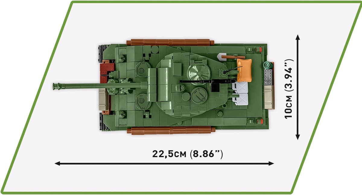 COBI Kocke Sherman M4A2E8 865 kosi+ 5
