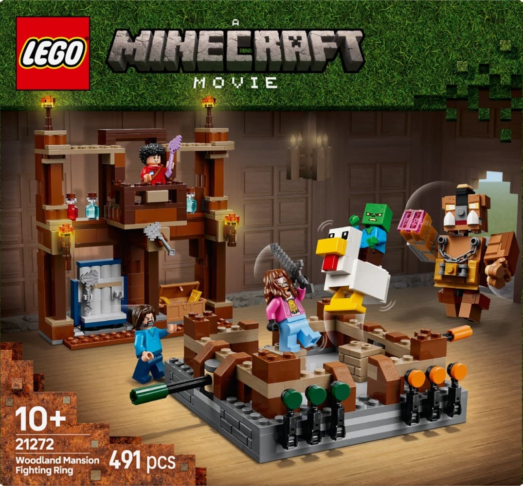 LEGO MINECRAFT 21272 Borbeni obroč v gozdni utrdbi 2