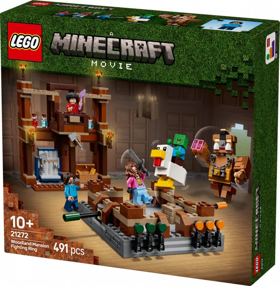 LEGO MINECRAFT 21272 Borbeni obroč v gozdni utrdbi 3