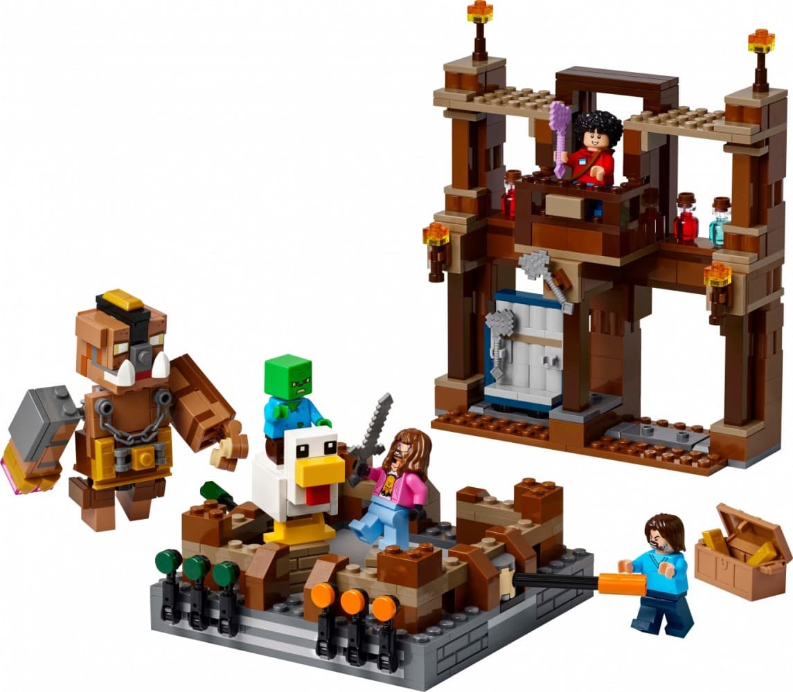 LEGO MINECRAFT 21272 Borbeni obroč v gozdni utrdbi 4
