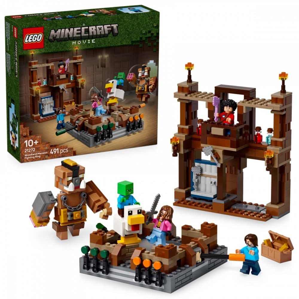 LEGO MINECRAFT 21272 Borbeni obroč v gozdni utrdbi 5