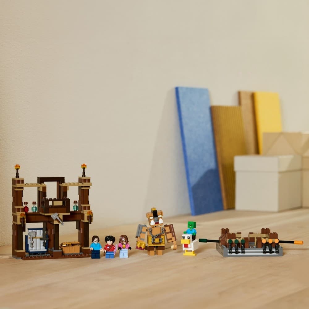 LEGO MINECRAFT 21272 Borbeni obroč v gozdni utrdbi 6