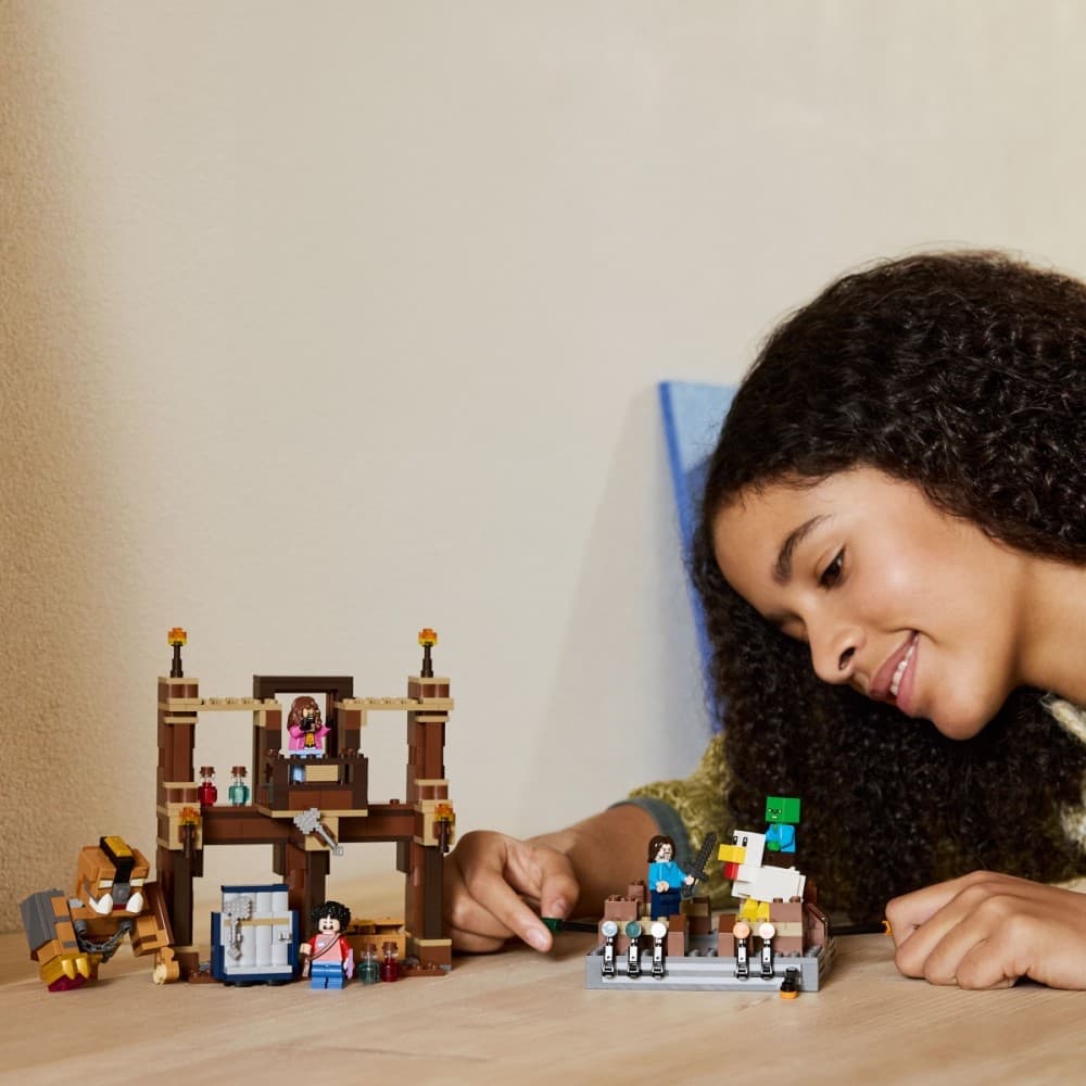 LEGO MINECRAFT 21272 Borbeni obroč v gozdni utrdbi 7