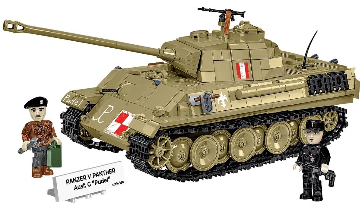 COBI Kocke Panzer V Panther Ausf.G "Pudel" 1133 kos 2