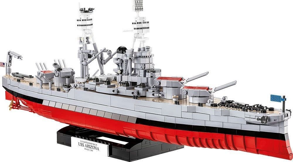 COBI Kocke Vojaška ladja USS Arizona BB-39, 2046 kos 8