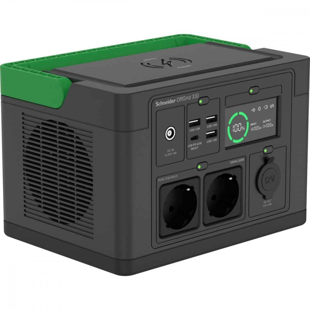 APC Prenosna napajalna postaja Schneider OffGrid PPS330-GR, 332Wh 2