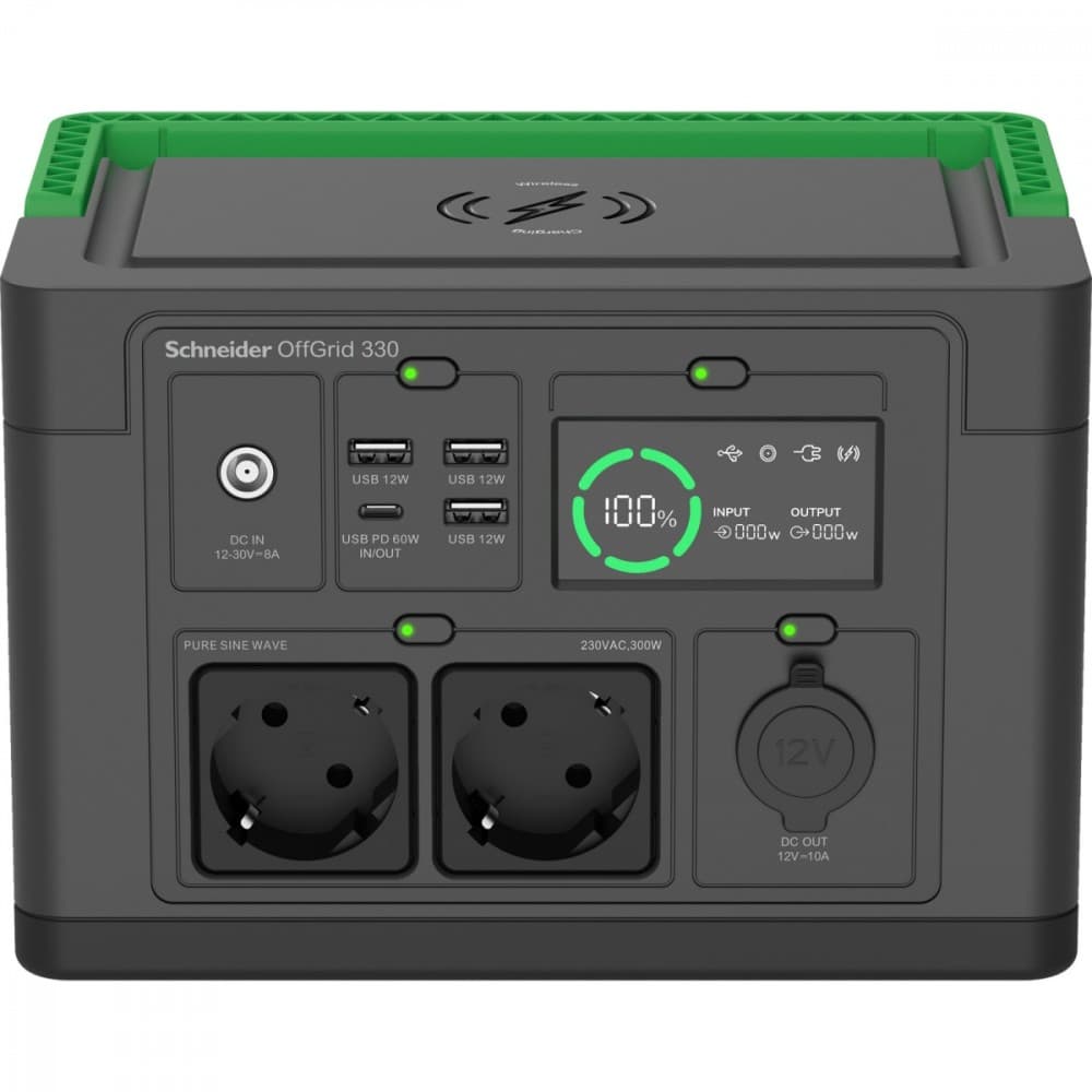 APC Prenosna napajalna postaja Schneider OffGrid PPS330-GR, 332Wh 3