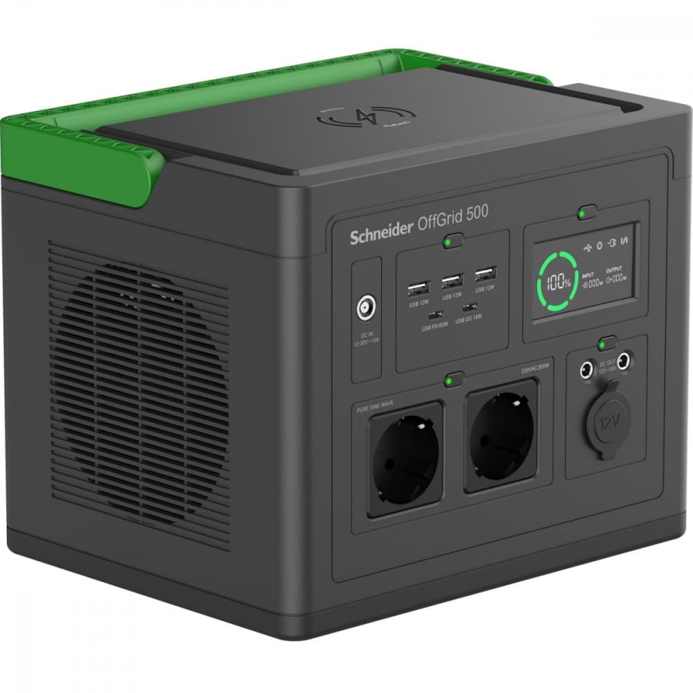 APC Prenosna napajalna postaja Schneider OffGrid PPS500-GR, 517Wh 2