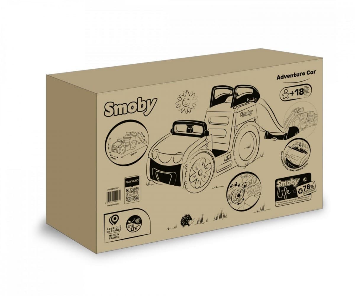 Otroški avto Smoby Adventures 8