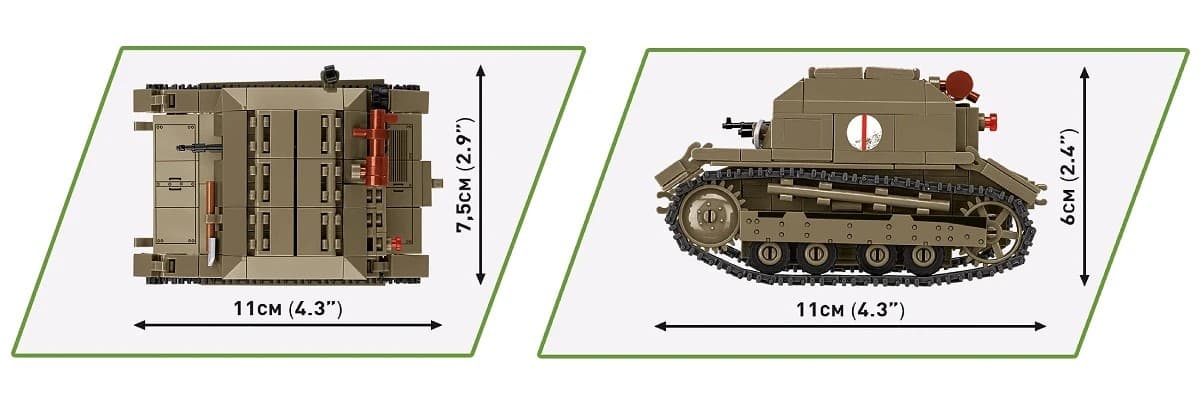 COBI Kocke Tanketa TK-3 (323 kocke) 3