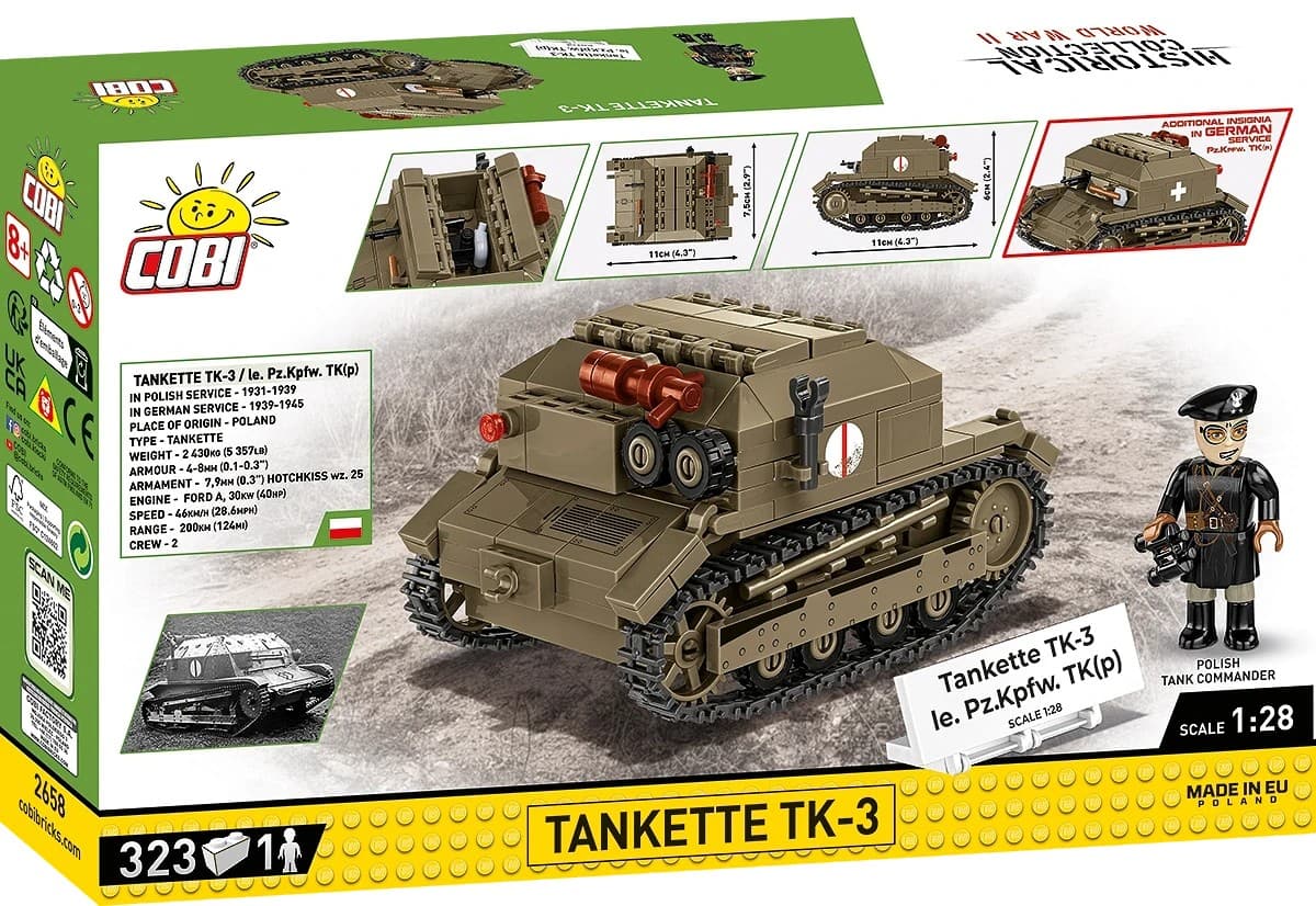 COBI Kocke Tanketa TK-3 (323 kocke) 5