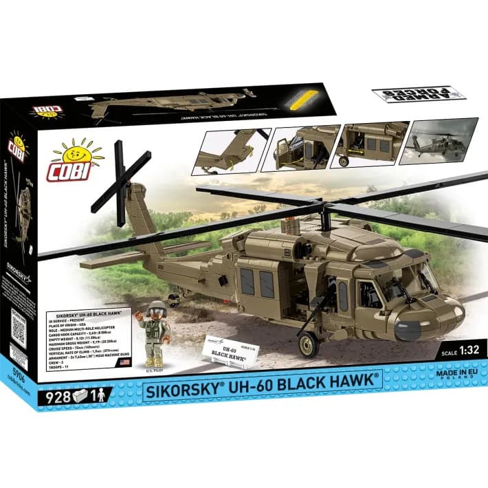 COBI Kocke Sikorsky UH-60 Black Hawk (928 kock) 4