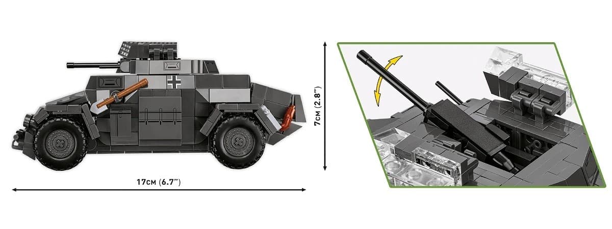 COBI Kocke Sd.Kfz. 222 (502 kocke) 4