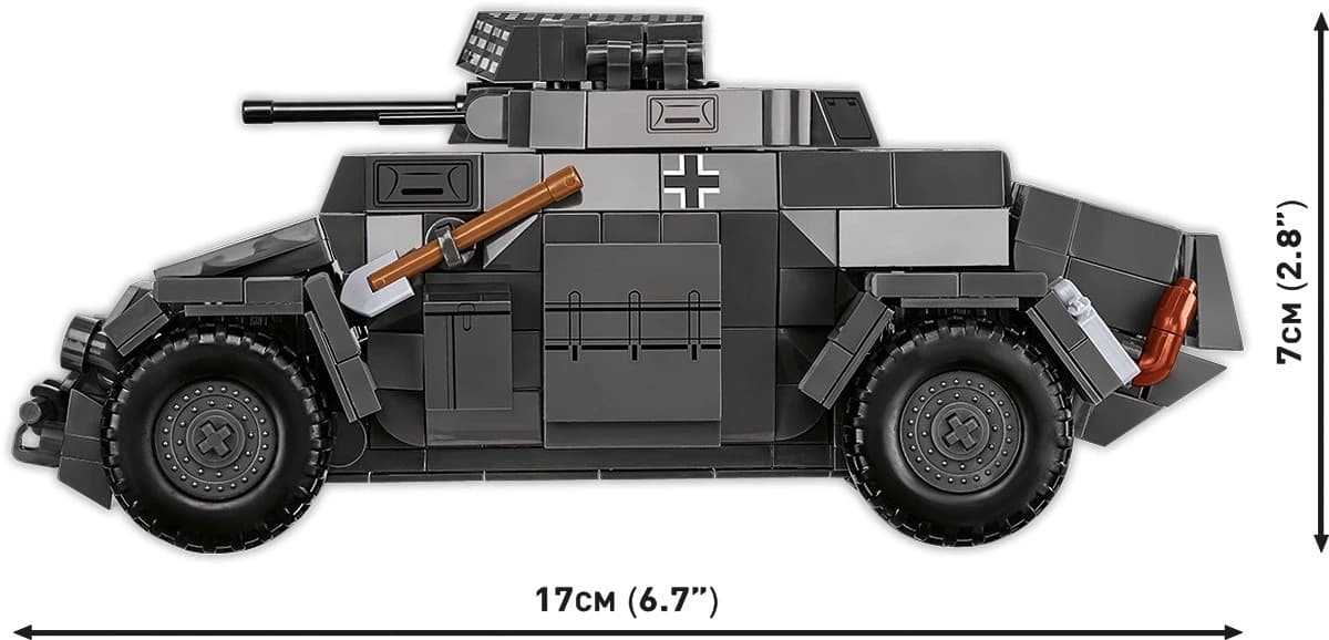 COBI Kocke Sd.Kfz. 222 (502 kocke) 7