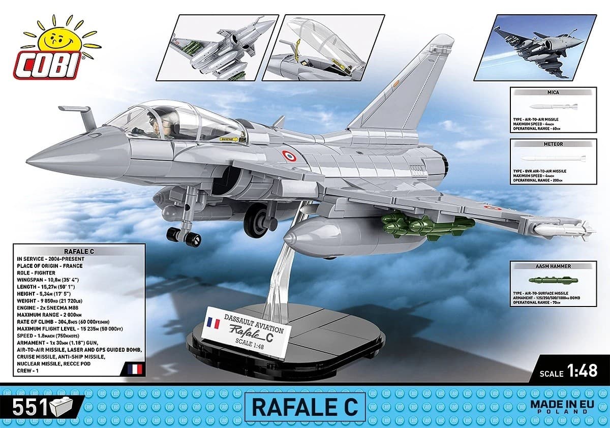 COBI Kocke Rafale C (551 kock) 3