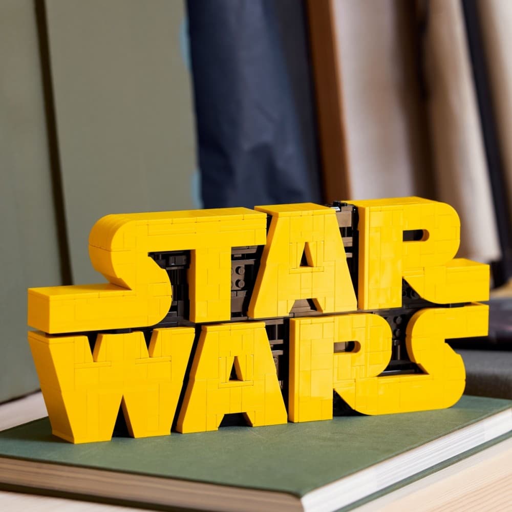 LEGO Star Wars 75407 Logotip Star Wars iz kock 7