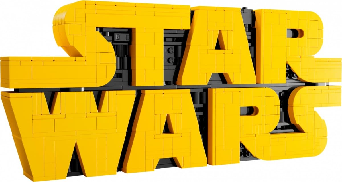 LEGO Star Wars 75407 Logotip Star Wars iz kock 8