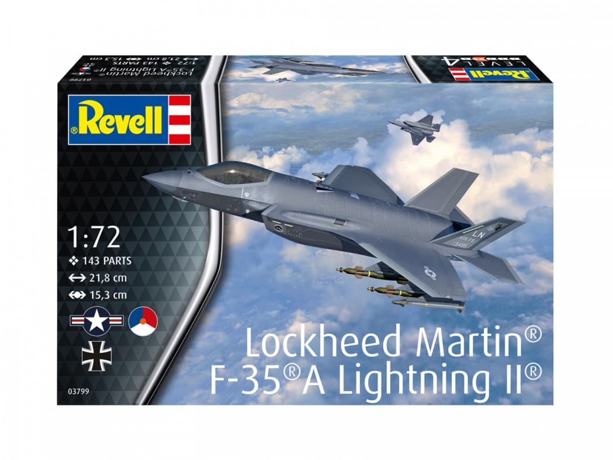 Model letala Lockheed Martin F-35A Lightning II 1:72 5