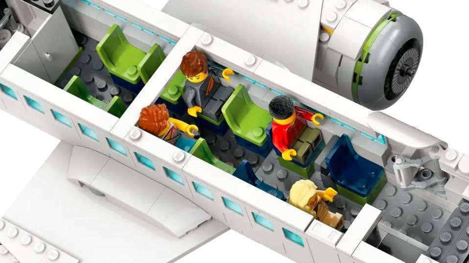 LEGO City 60367 Tovorni potniški letalo 5