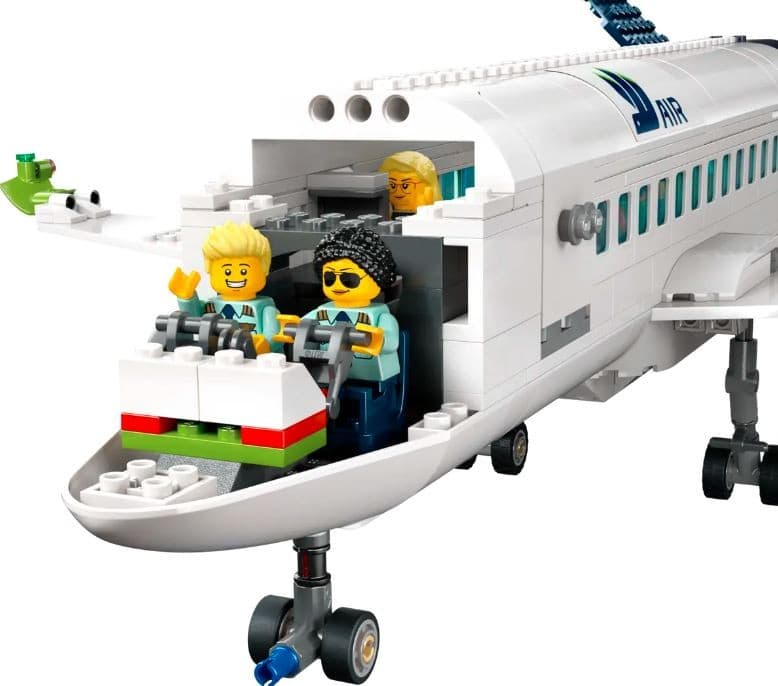 LEGO City 60367 Tovorni potniški letalo 6