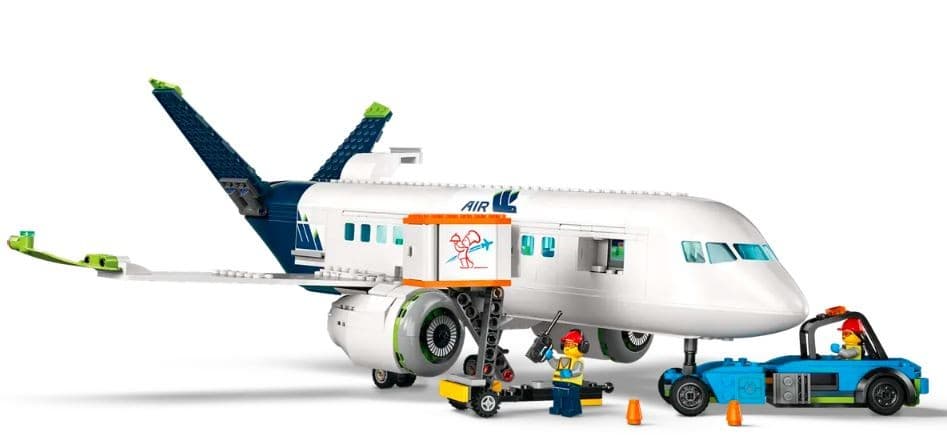 LEGO City 60367 Tovorni potniški letalo 8