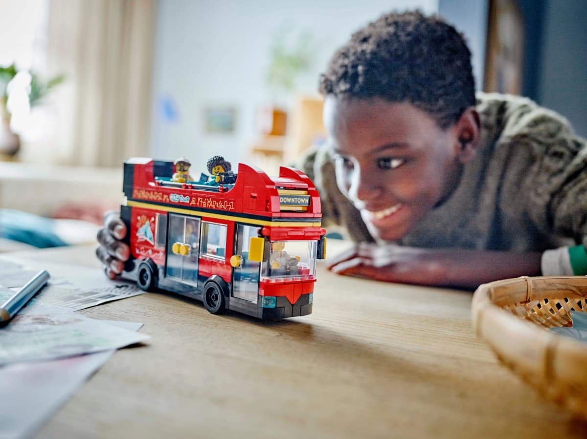 LEGO City Rdeči dvonadstropni avtobus 60407 7