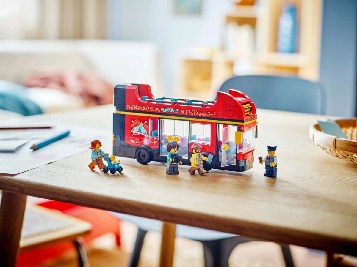 LEGO City Rdeči dvonadstropni avtobus 60407 8