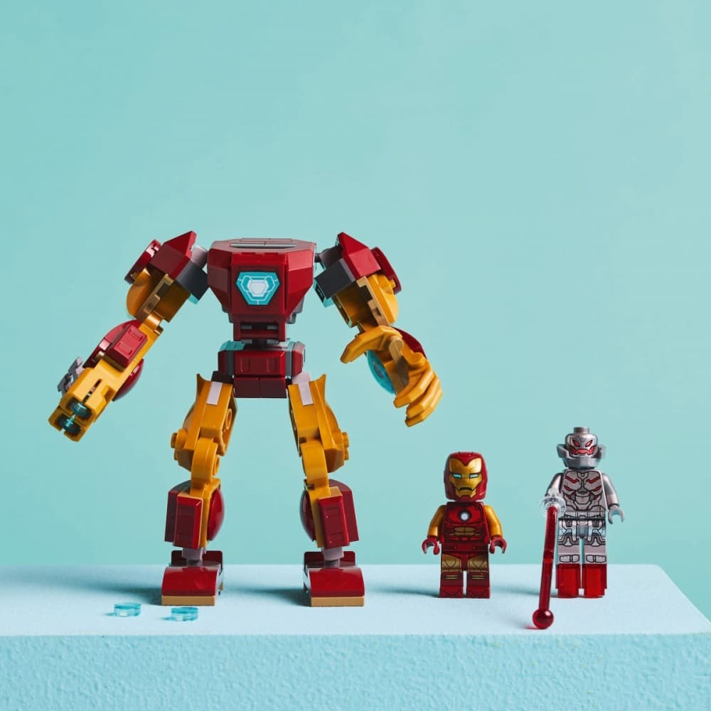 LEGO Marvel Mech Iron Man proti Ultronu 76307 6