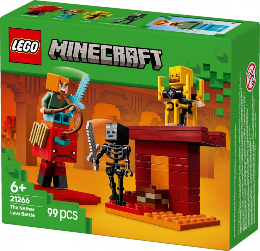 LEGO Minecraft Bitka na Netherjevem mostu 21266 2