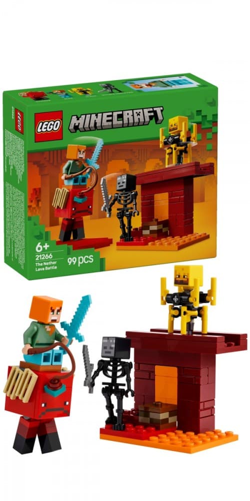 LEGO Minecraft Bitka na Netherjevem mostu 21266 3