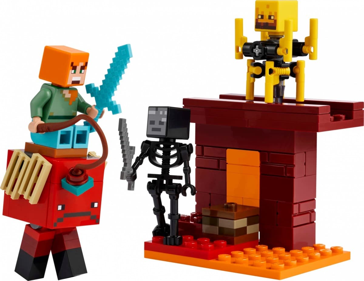 LEGO Minecraft Bitka na Netherjevem mostu 21266 4