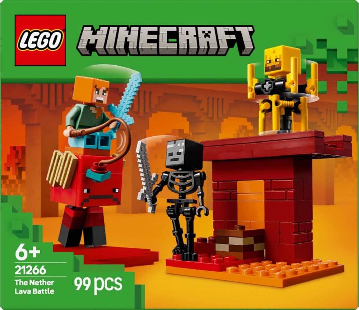 LEGO Minecraft Bitka na Netherjevem mostu 21266 5