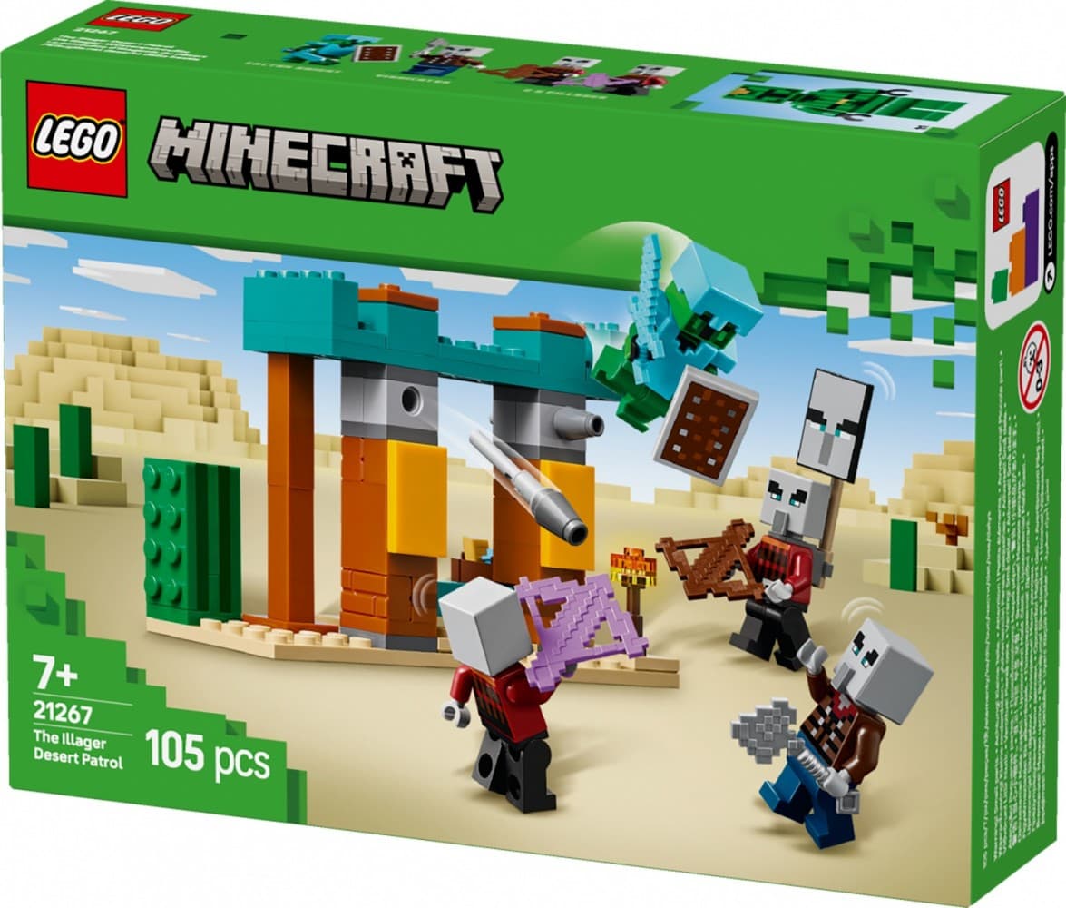 LEGO Minecraft Pustolovski patrolni postojanka 21267 2