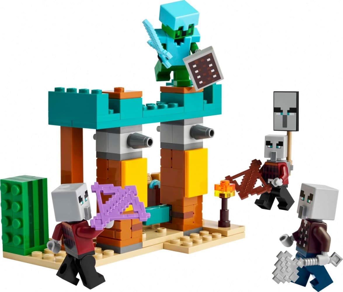 LEGO Minecraft Pustolovski patrolni postojanka 21267 3