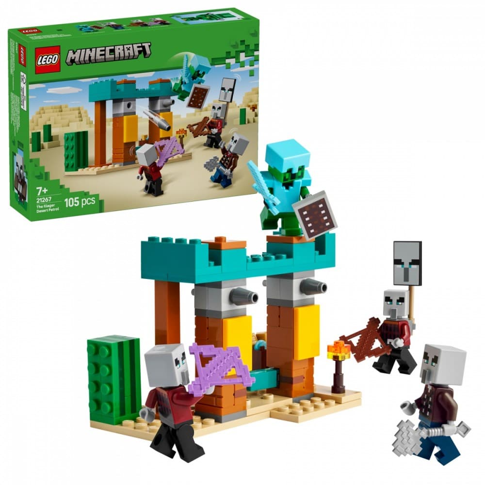 LEGO Minecraft Pustolovski patrolni postojanka 21267 4