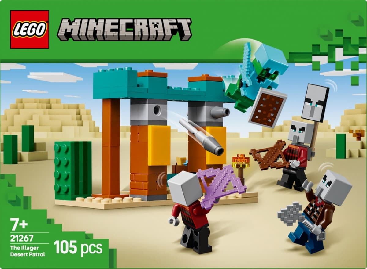 LEGO Minecraft Pustolovski patrolni postojanka 21267 5