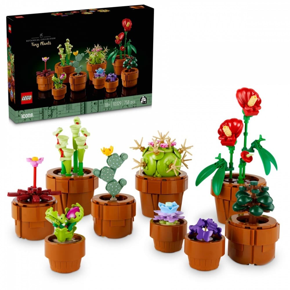 LEGO Botanicals 10329 Male rastline - komplet za odrasle 4