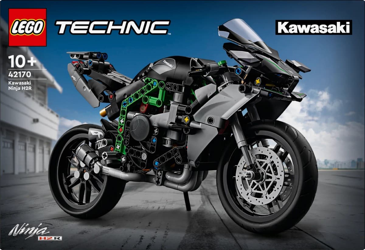 LEGO Technic Motocikel Kawasaki Ninja H2R 42170 2