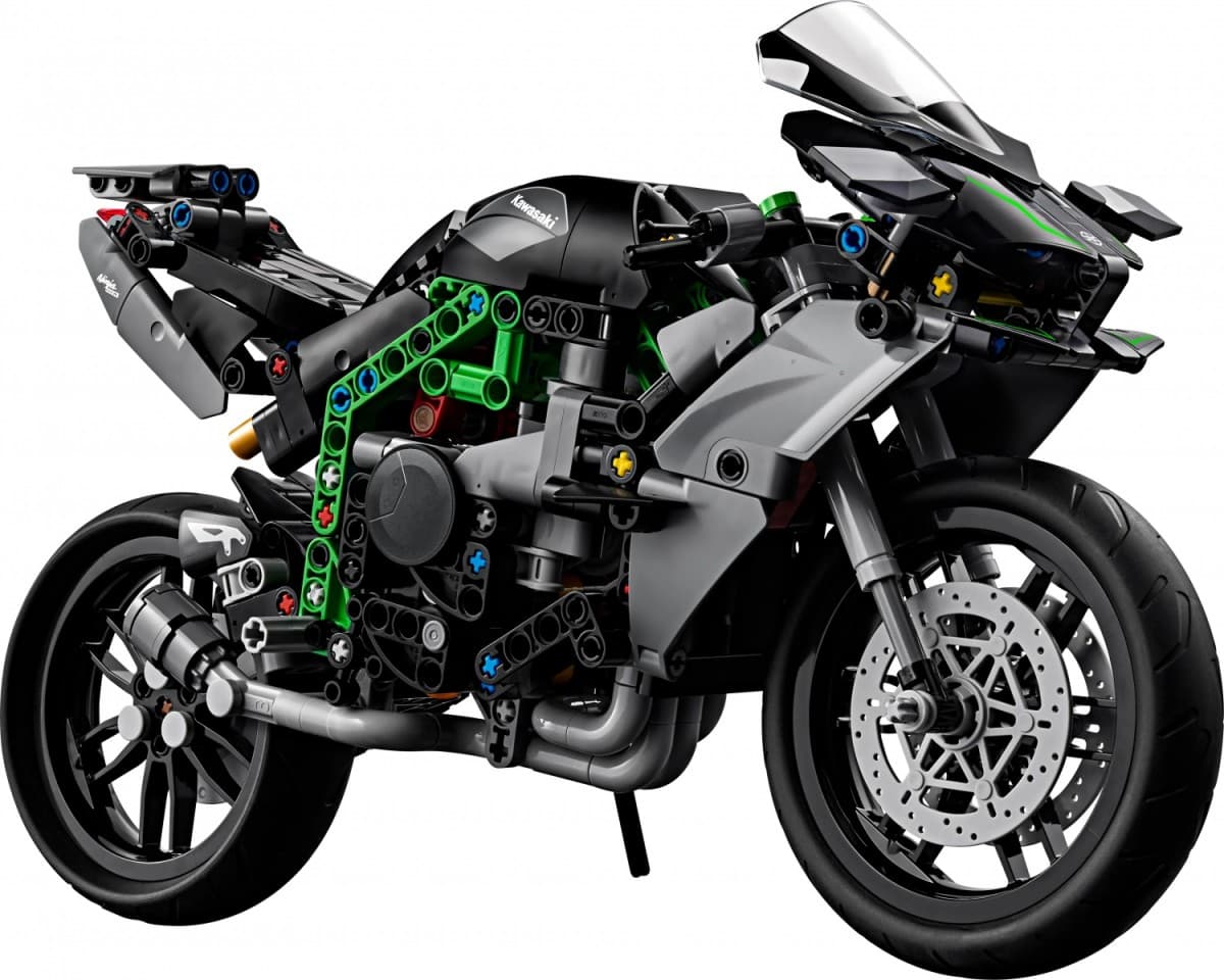 LEGO Technic Motocikel Kawasaki Ninja H2R 42170 7