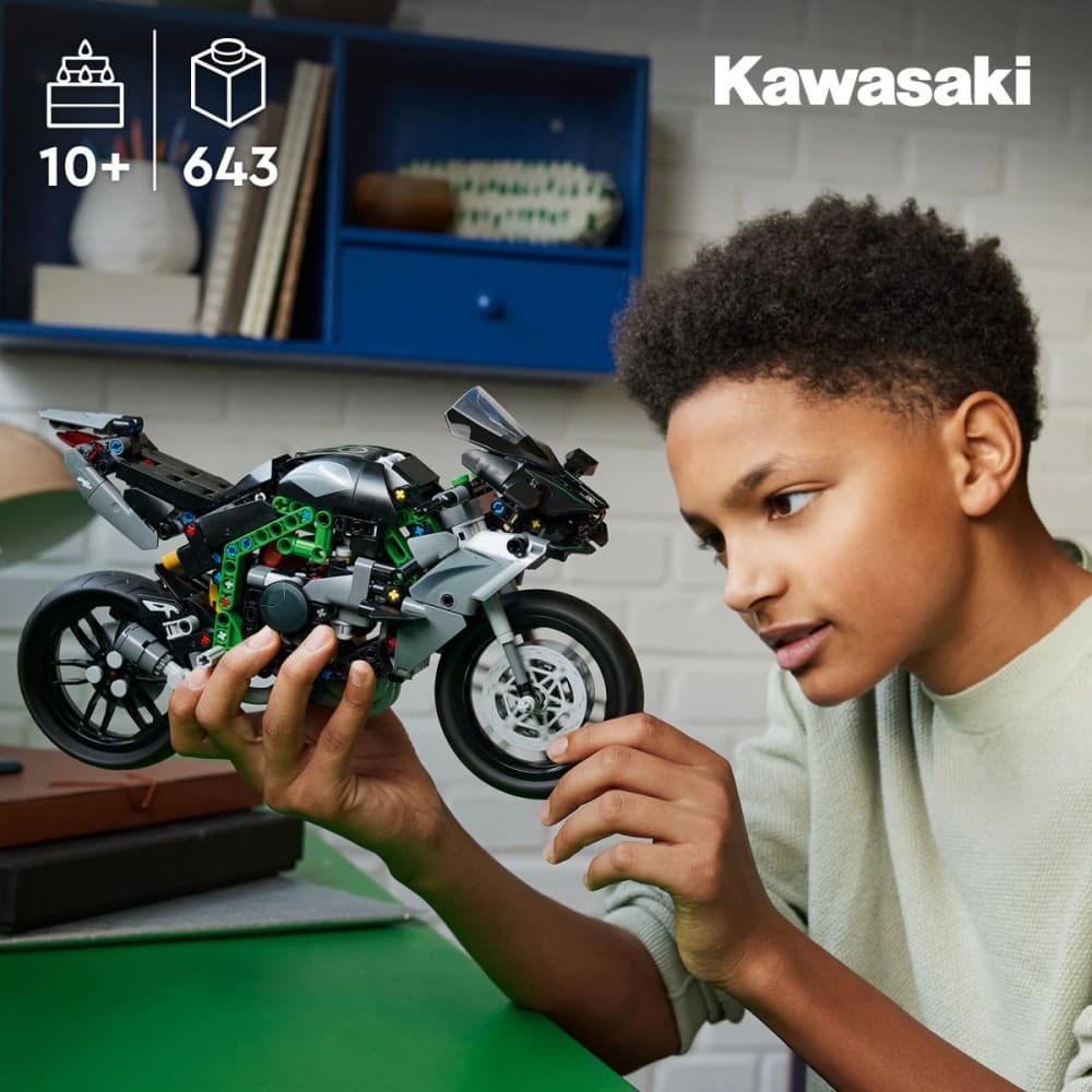 LEGO Technic Motocikel Kawasaki Ninja H2R 42170 8