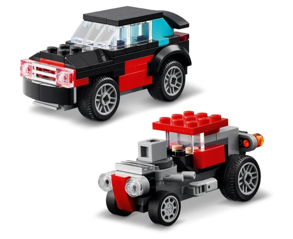 LEGO Creator 3v1: Tovornjak s platformo in helikopterjem (31146) 6