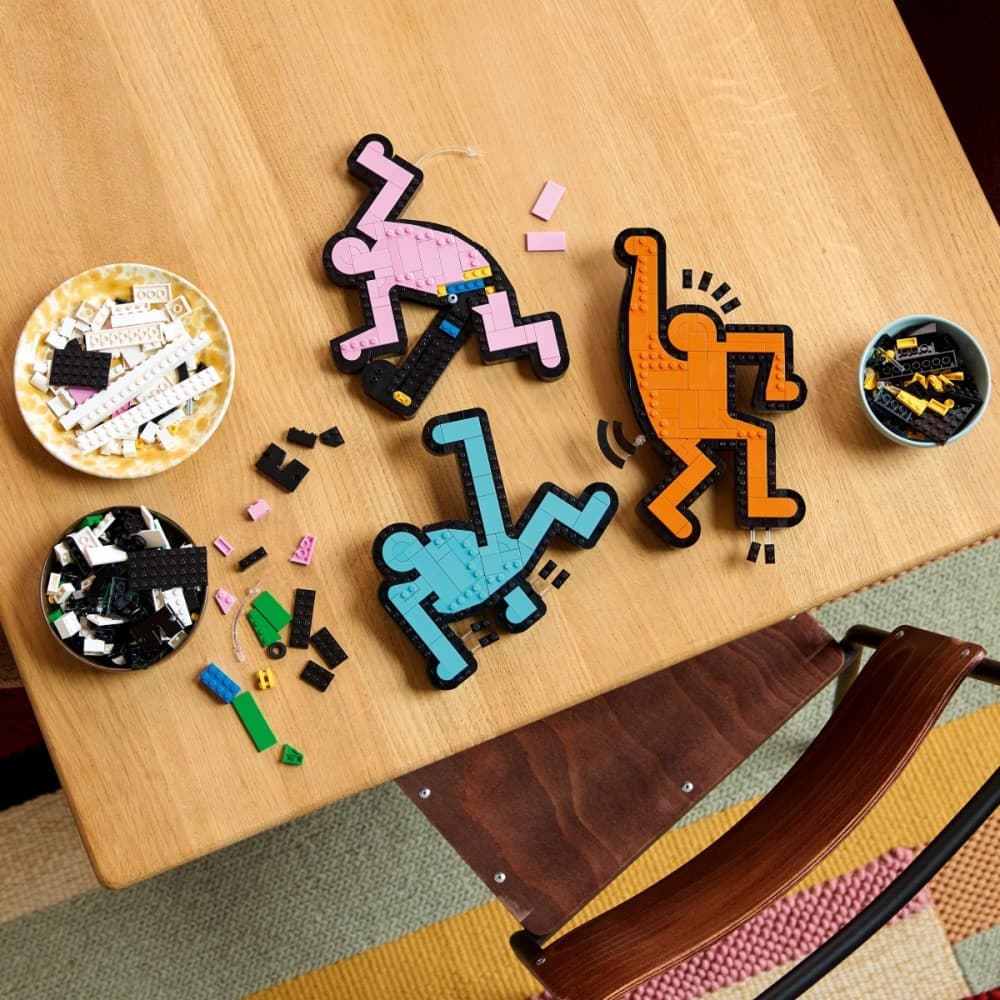 LEGO Art 31216 Keith Haring - plešoče figure 5