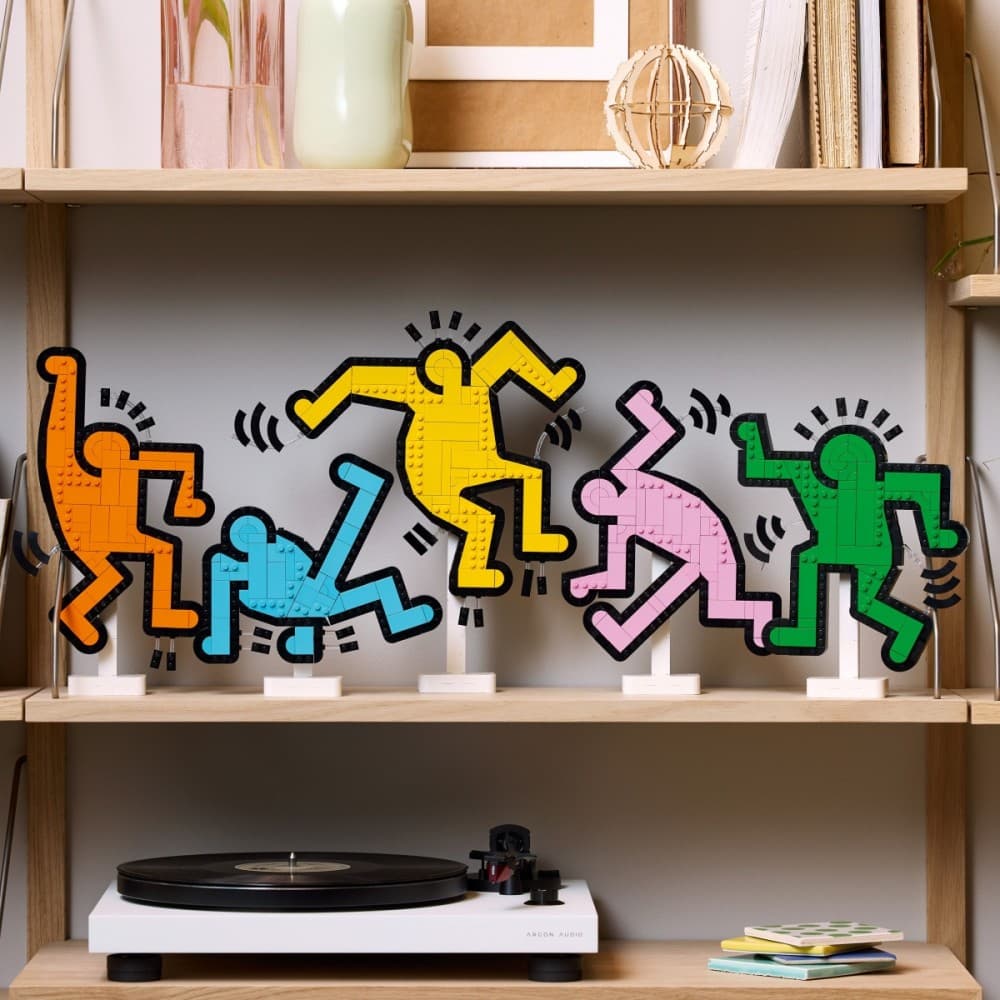 LEGO Art 31216 Keith Haring - plešoče figure 7