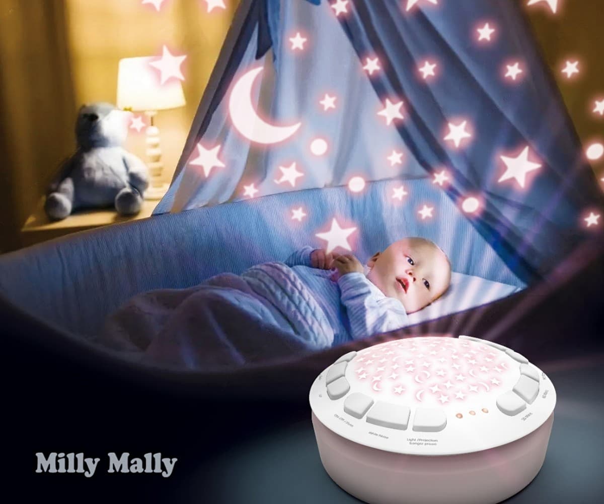 MILLY MALLY Plišasta igrača z projektorjem, Milly Bear 7