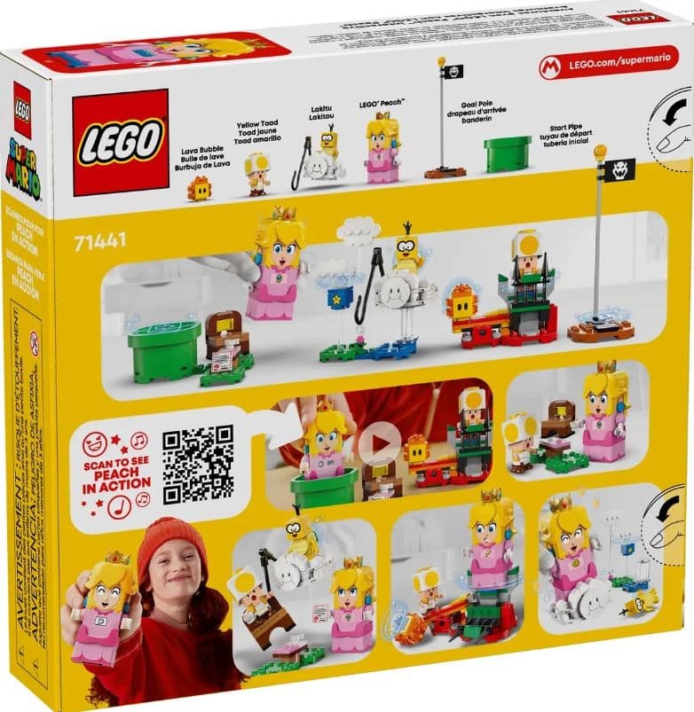 LEGO Super Mario 'Pustolovščine z interaktivno figurico LEGO Peach' 4