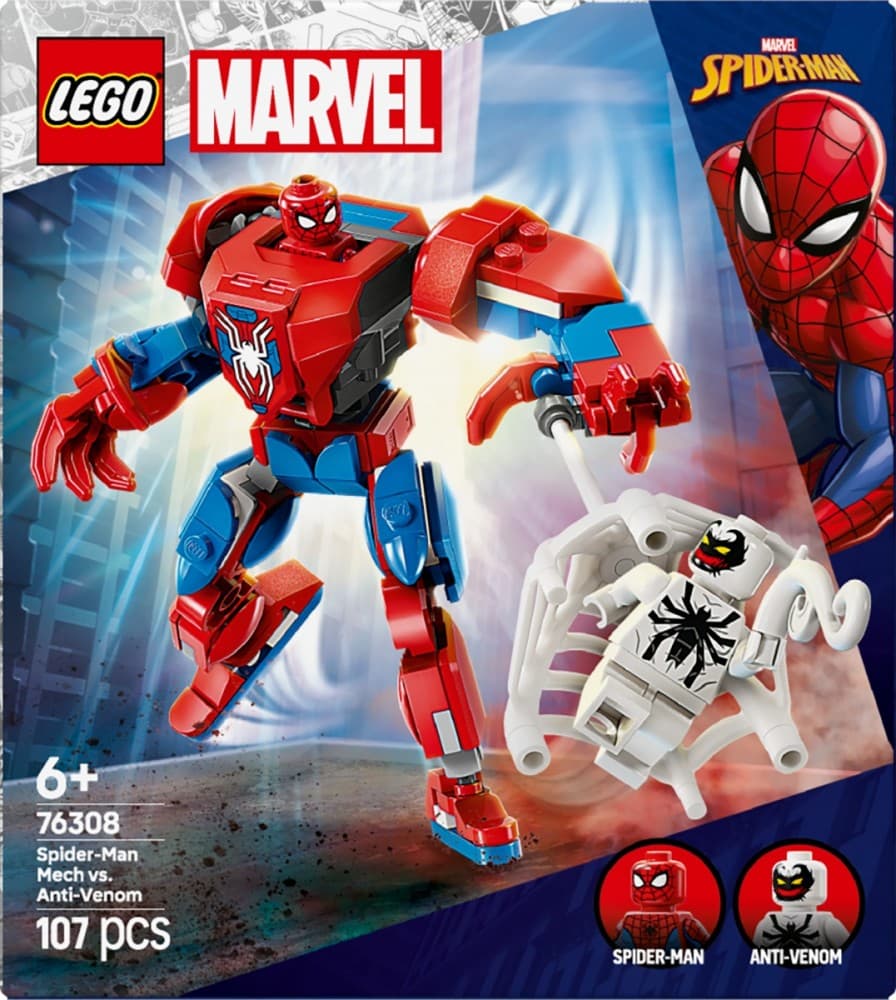 LEGO Super Heroes 'Mech Spider-Mana proti Anti-Venu 3