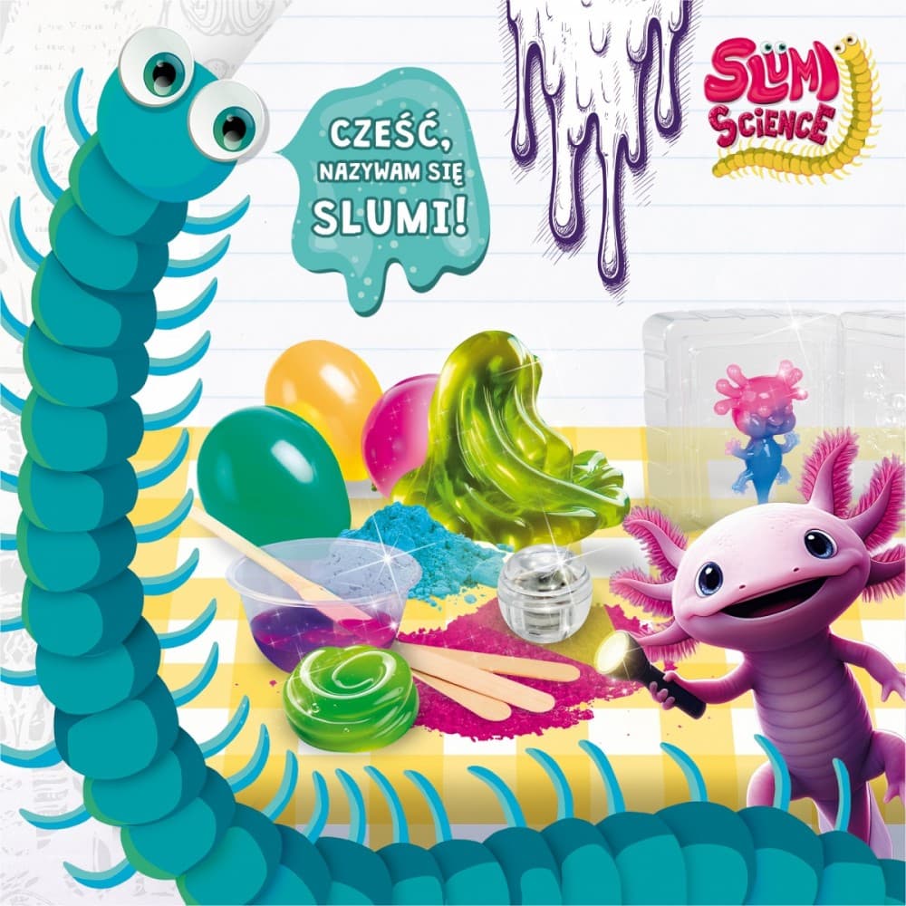 Komplet Slumi Science - Gnjecavec, ki sveti v temi 3